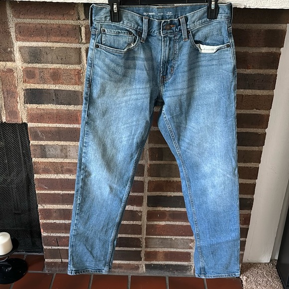Mens Old Navy Slim Straight Jean with Built In Flex, Size 30x30 - Picture 1 of 7